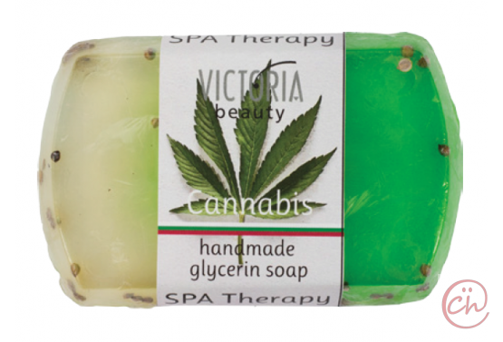 Глицеринов сапун Канабис 70g - Victoria Beauty